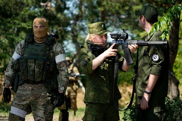 Russische militairen in Oekraïne.