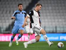 De Ligt kan ondanks ingepakte schouder nog lachen bij Juve