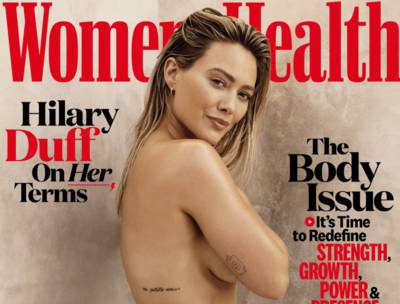 Hilary Duff gaat naakt op de cover van Women’s Health: “Dit was heel eng om te doen”