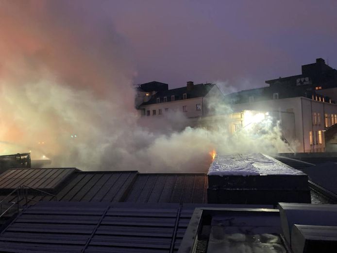 Brand in Bozar: brandweer massaal ter plaatse na vlammen op dak