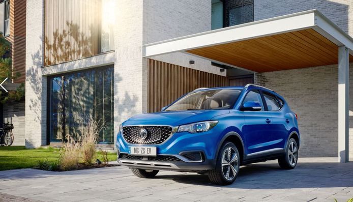 De MG ZS EV werd gekozen tot gezinswagen van het jaar in de categorie 'elektrisch'.