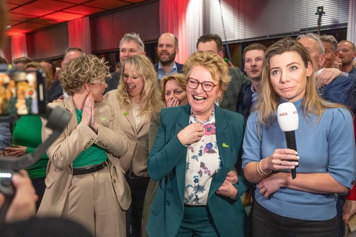 Carla Evers had op winst gerekend, maar zo’n ruime had ze nooit verwacht.