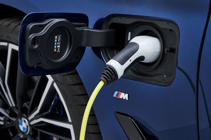 Illustratiebeeld elektrische BMW