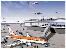 Amsterdam - Doha, now boarding! Wie staan op Schiphol in de slurf of in de wachtruimte bij Oranje?