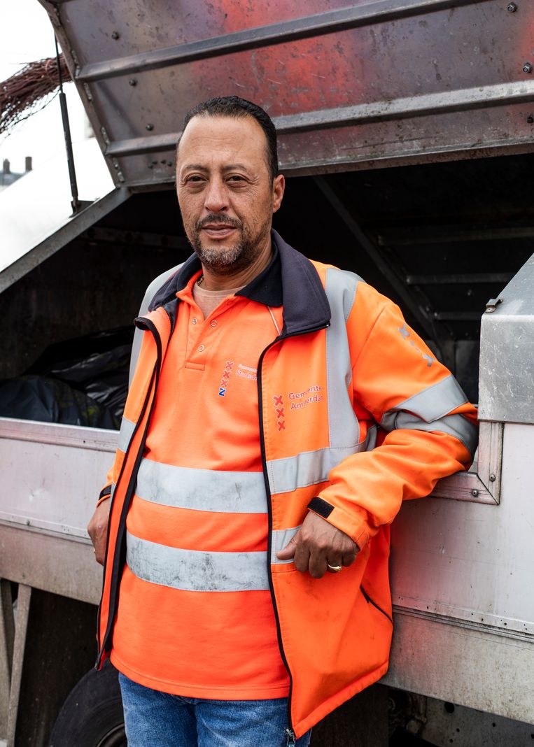 Hamid Ders: ‘Het gebrek aan respect vind ik soms wel rot.’ Beeld Lin Woldendorp