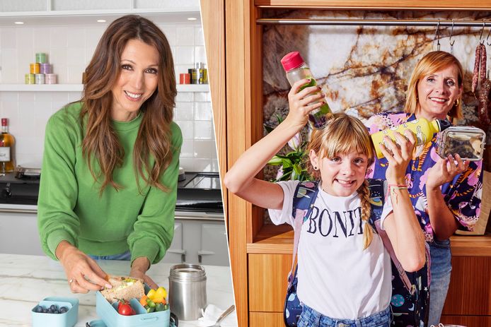 Sandra Bekkari en Sofie Dumont delen hun tips en recepten voor een gezonde en kleurrijke brooddoos.