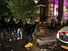 Rust in centrum van Rotterdam wedergekeerd: meer dan zeventig aanhoudingen, twee agenten gewond