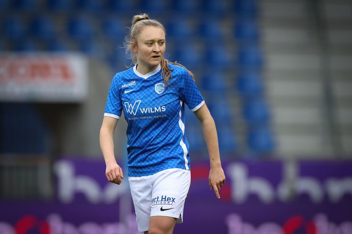 Gwyneth Vanaenrode en KRC Genk Ladies pakken na acht opeenvolgende wedstrijden zonder nederlaag een verdiend PO1-ticket.