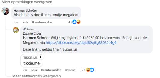 Dat is nog eens een Tikkie