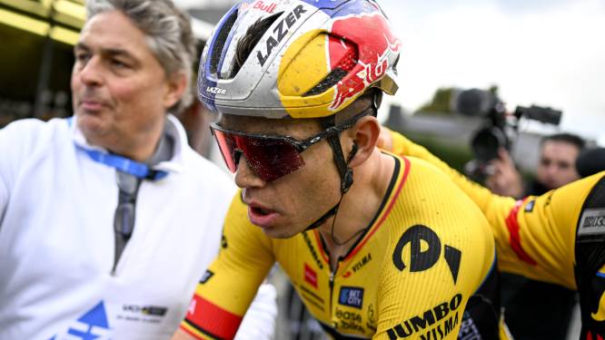Wout van Aert ontsnapte volgens oud-collega aan de dood, zelf nuanceert de Belg: ‘Bijna dood, tja’ 