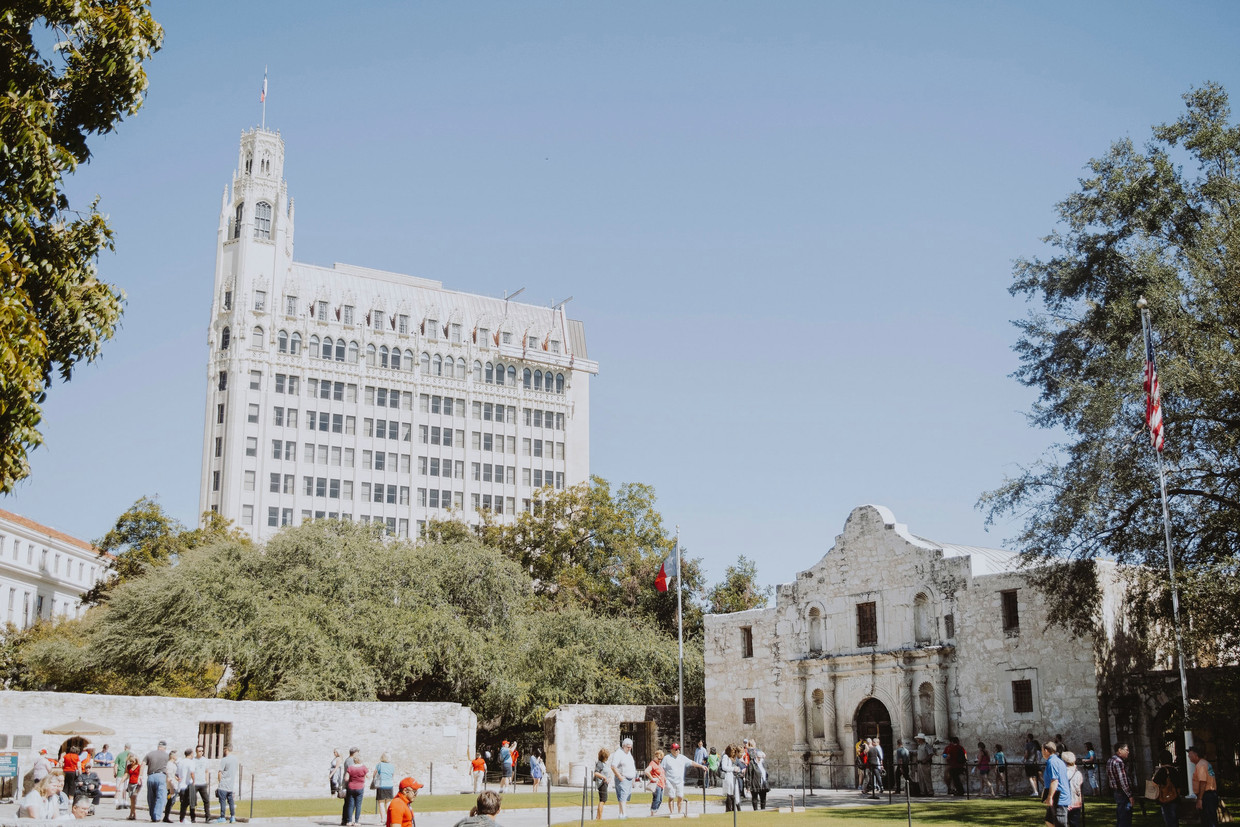 Alamo, San Antonio. Beeld Haley Phelps