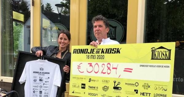 Zelfs Coronapatient Nul Trapt Erop Los Voor De Kiosk 30 284 Euro Naar Huiskamer Van Loon Op Zand Brabant We Doen Het Samen Bd Nl