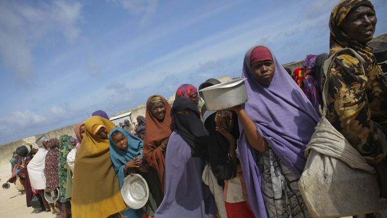 Zeker vijf mensen kwamen om bij de overval door de militie. Beeld reuters