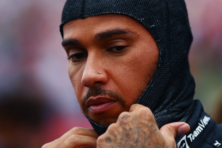 Lewis Hamilton. Beeld Getty Images