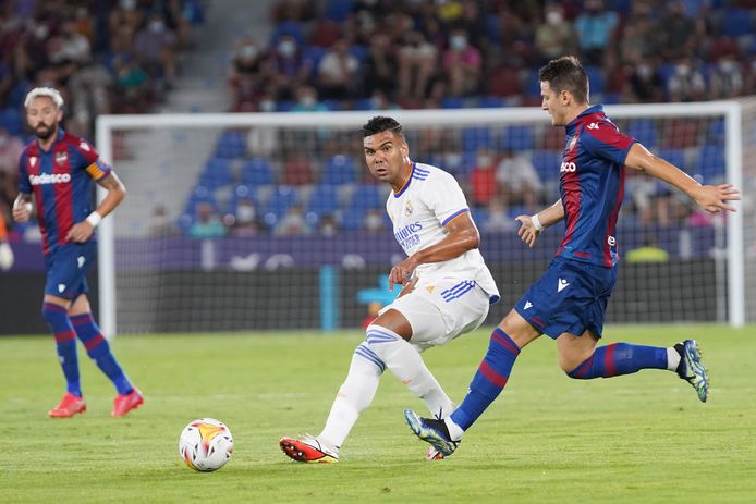 Casemiro, een van de Zuid-Amerikaanse internationals in La Liga.