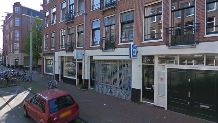 De belwinkel in de Van der Hoopstraat Beeld Google Maps