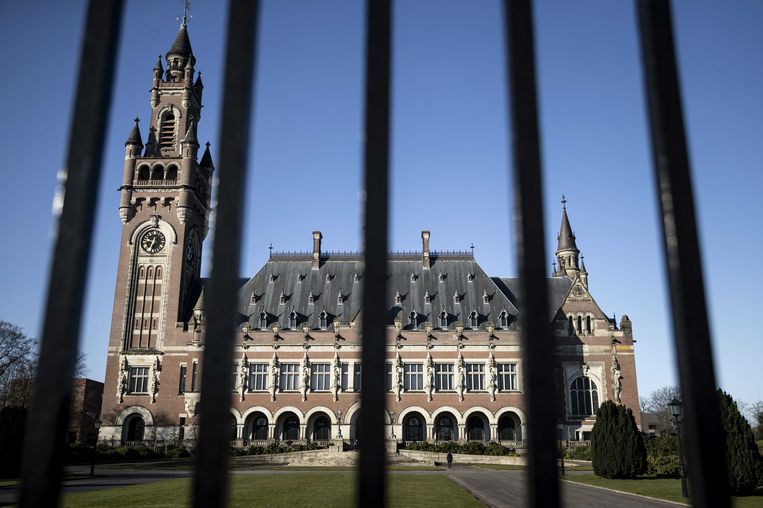 Het Internationaal Gerechtshof in Den Haag.  Beeld ANP