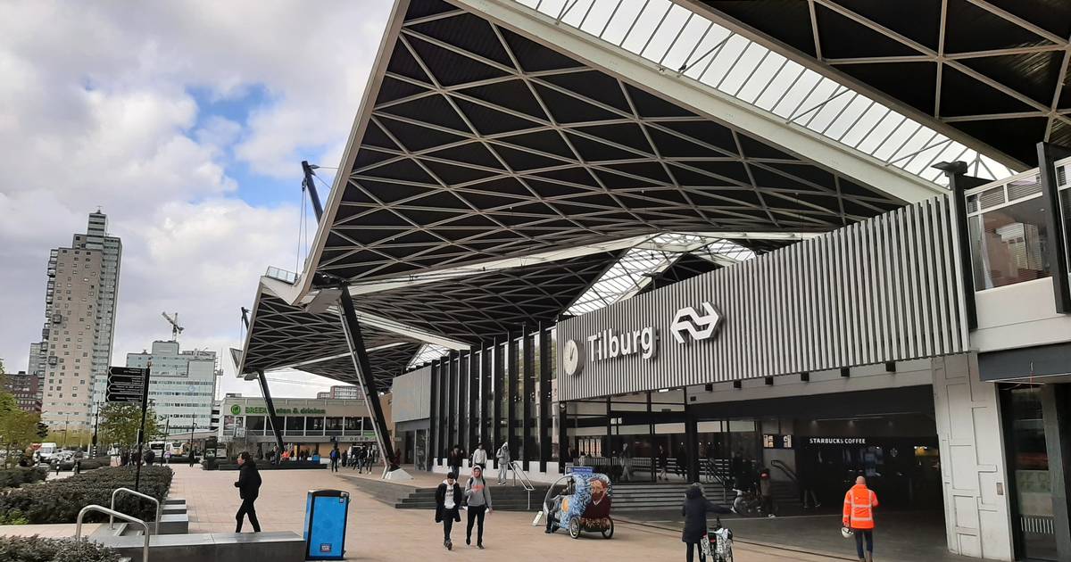 Uur lang niet in en uitchecken door vals brandalarm op station Tilburg