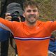 Twan van Gendt werd niet ingehaald bij de finish, hij is wereldkampioen BMX
