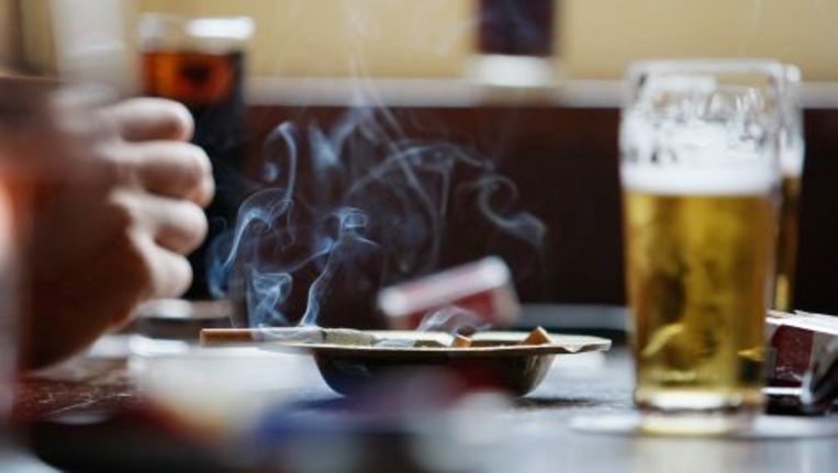 Rokers in een café in Nijmegen. ANP Beeld 