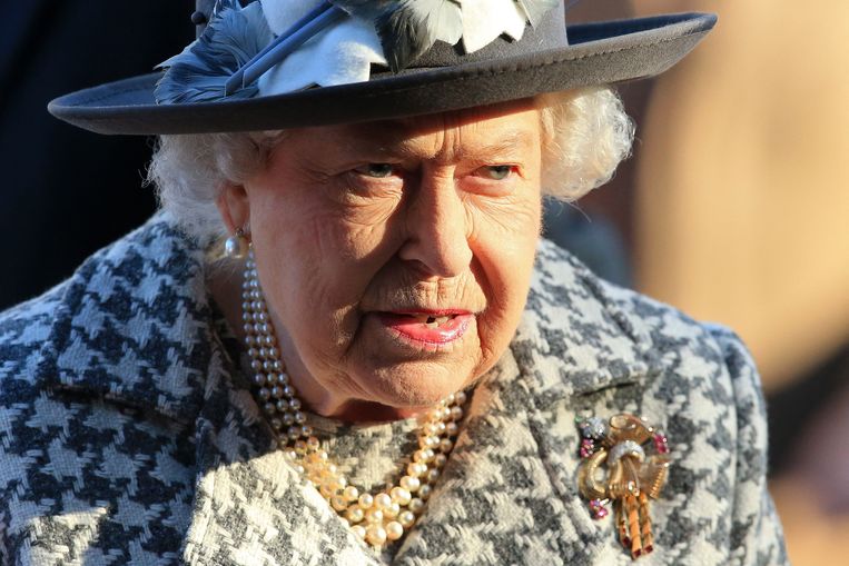 Archiefbeeld. Koningin Elizabeth. 
 Beeld AFP