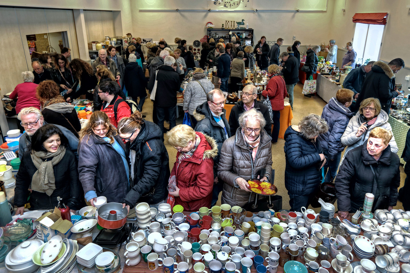 Komt de 50ste Huijbergse rommelmarkt er nog? Foto hln.be