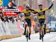 Wout van Aert en Christophe Laporte.