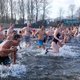 Nieuwjaarsduikers plonzen in Amsterdamse water