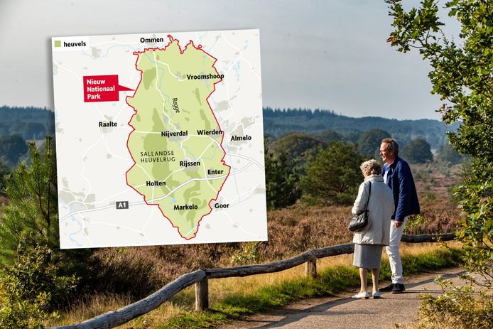 Het plan om de Sallandse Heuvelrug samen te voegen met Twents Reggedal werd in 2020 al ingezet.