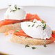 Paasmenu: voorgerecht van bruchette met zalm