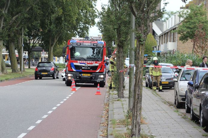 De acties van de hulpdiensten zorgden voor verkeershinder.