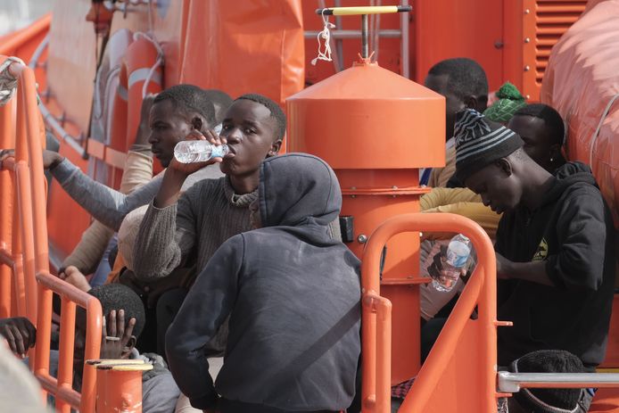 Migranten in Gran Canaria.