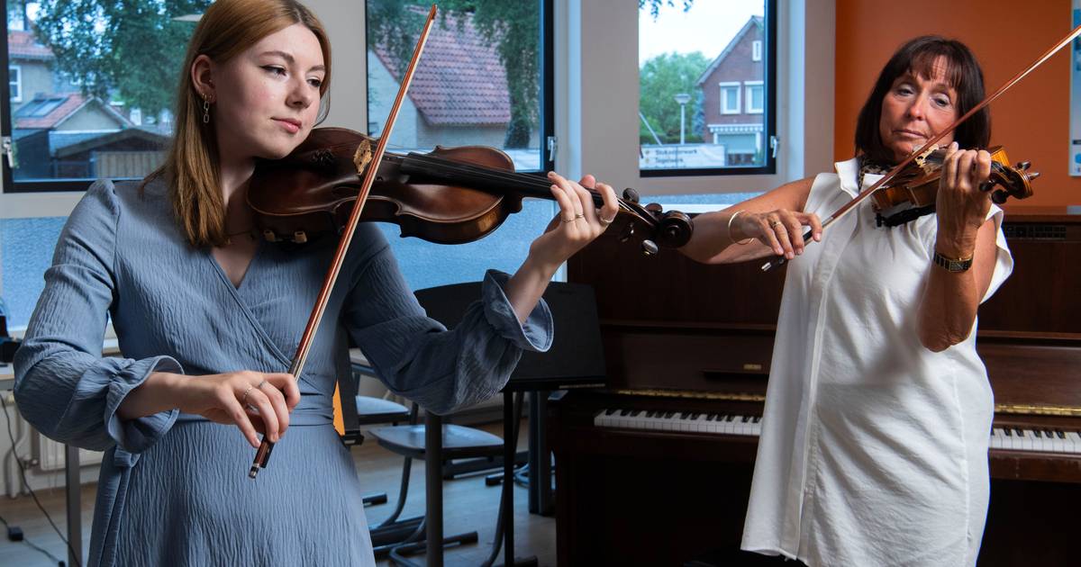 Demi (20) uit Glane doet examen viool: ‘Mijn vrienden weten niet beter dan dat ik dit instrument bes