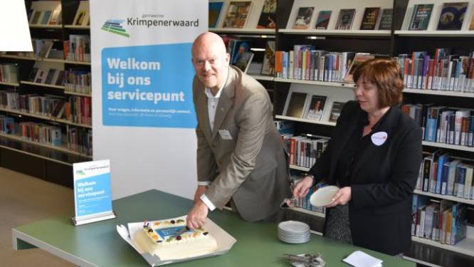 Het loopt nog niet bepaald storm bij de servicepunten van de gemeente Krimpenerwaard