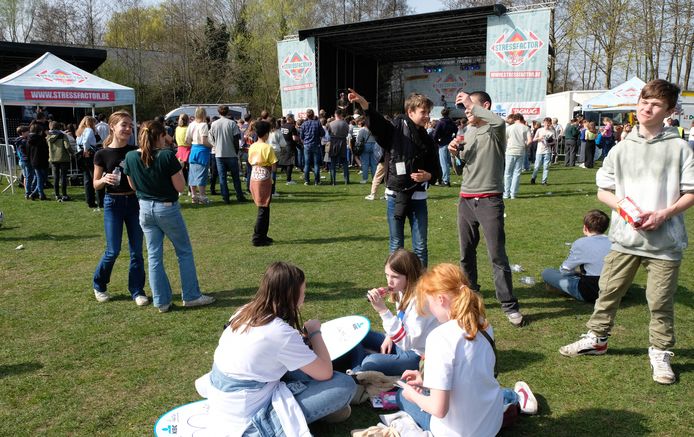 De leerlingen van Sjabi organiseerden de eerste editie van ‘Stressfactor Live’ in Puurs-Sint-Amands.