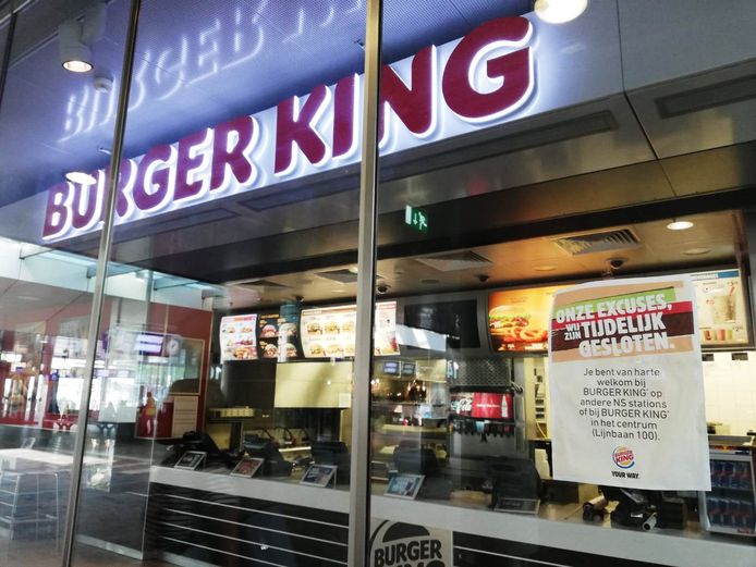 Burger King op Rotterdam Centraal weg na klachten stank Rotterdam AD.nl