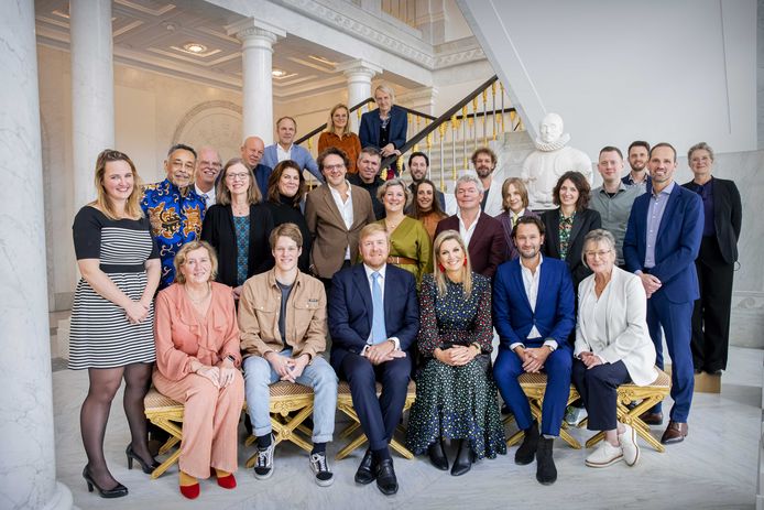 Koning Willem-Alexander en Koningin Máxima tussen de uitblinkers van dit jaar.