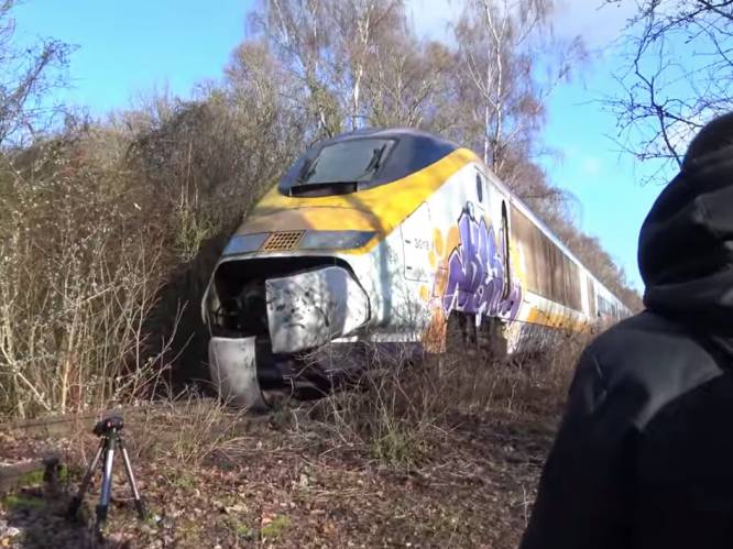 Youtuber ontdekt verlaten Eurostar in bos nabij Belgische grens