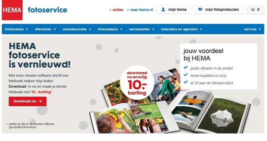 Geplooid handicap Aziatisch Jaren werk voor niets! Hema verdonkeremaant fotoboeken | Home | AD.nl