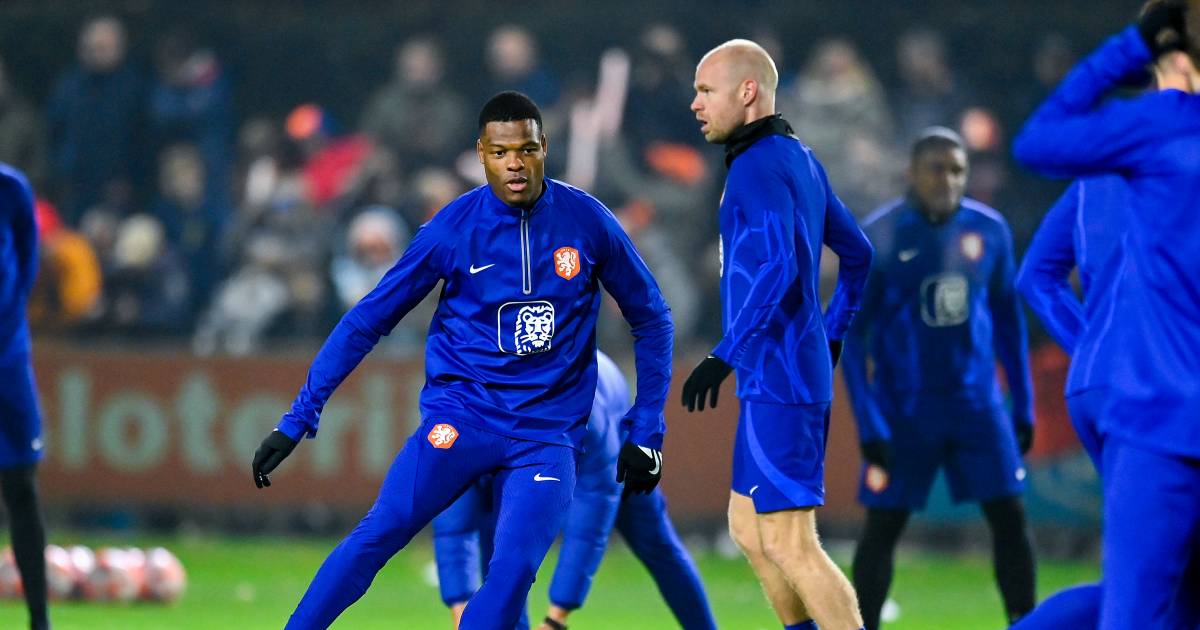 Louis van Gaal trekt vergelijking tussen Edgar Davids en Denzel ...