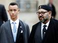 De Marokkaanse koning Mohammed VI, hier samen met z'n zoon.