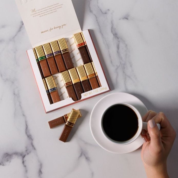 Les chocolats Merci