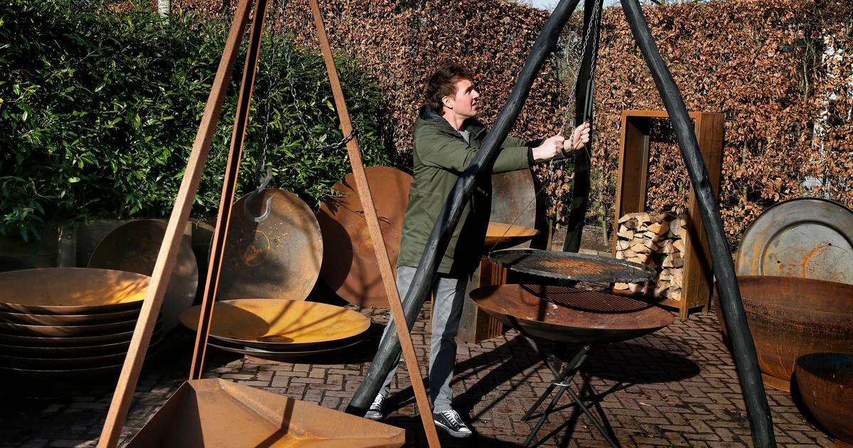 Industrieel ontwerper Sjors Mouthaan opent showroom in Genderen: ‘Ik wil met weinig middelen iets zo