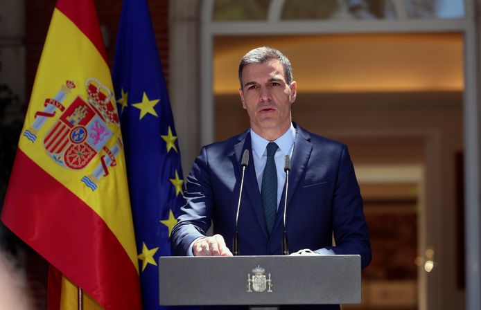 Le Premier ministre espagnol, Pedro Sanchez