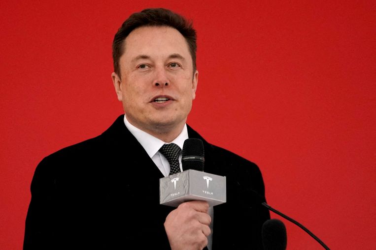 Tesla-baas Elon Musk Beeld Reuters