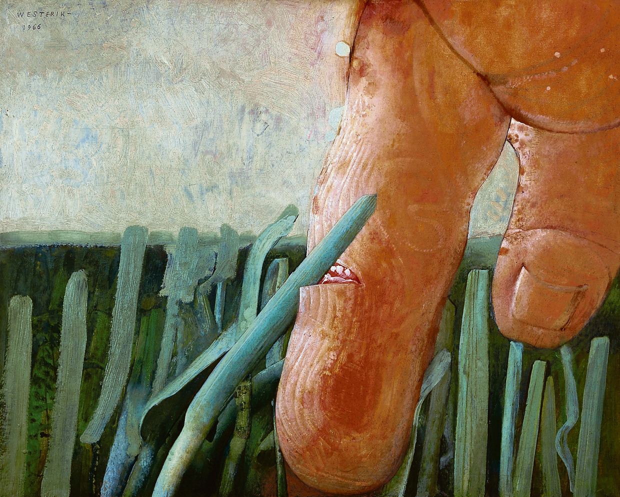 Co Westerik, Snijden aan Gras (1), 1966. Beeld 