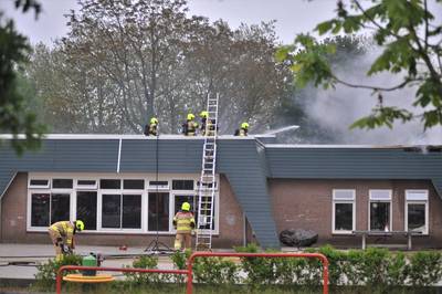 Verdachte opgepakt voor grote brand bij basisschool in Renkum