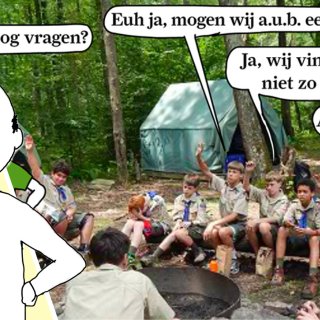 Sociaal Incapabele Michiel over de dag van de jeugdbeweging: ‘Ik zal anders over uw pa beginnen, Achterlijke Das!’