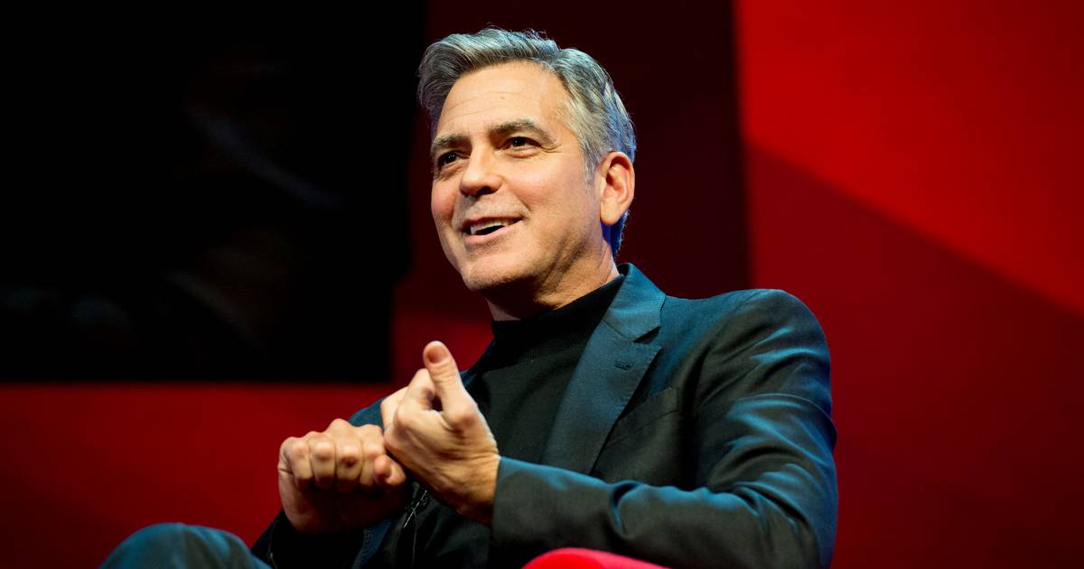 Clooney is zeer duidelijk "Neen, Amal is niet