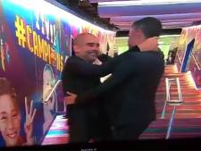La chaleureuse accolade entre Guardiola et Luis Enrique